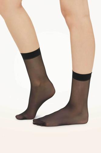 Wolford γυναικείες κάλτσες με ματ υφή - 41260 Μαύρο